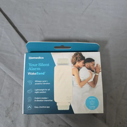 HOMEDICS WAKEBAND YOUR SILENT ALARM – WRISTBAND (BOXED)