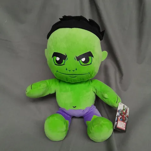 MARVEL 12" HULK PLUSH TEDDY