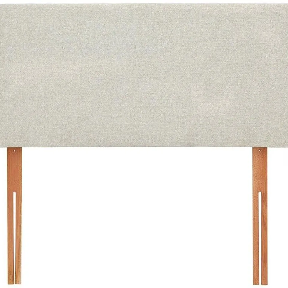 BOXED GRADE 1 BEESTON DOUBLE HEADBOARD IN GREY RRP £75