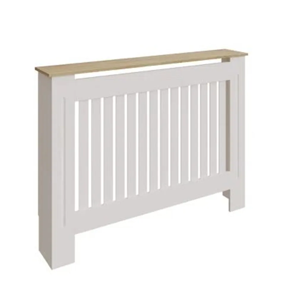 BOXED LONGSLOW RADIATOR COVER - WHITE (1 BOX)