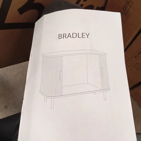 BOXED BELIANI BRADLEY STORAGE UNIT - BLACK (1 BOX) 