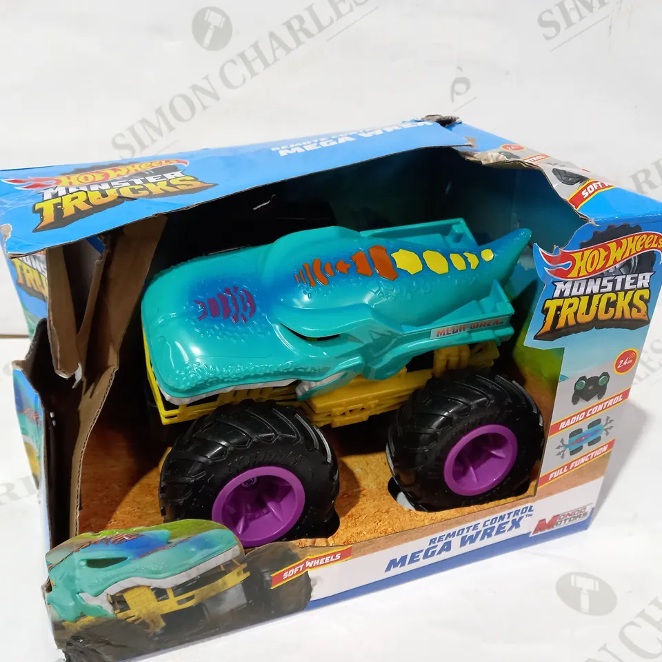 HOT WHEELS 7.5" REMOTE CONTROL MEGA WREX CAR