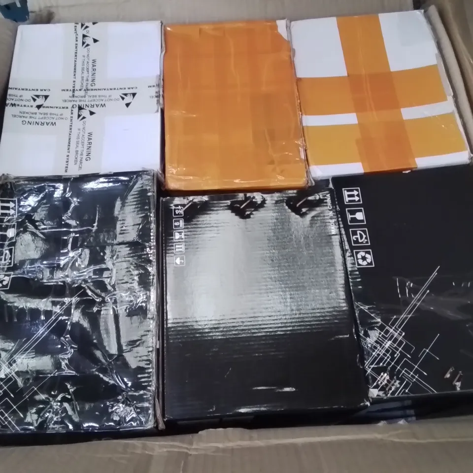 LARGE BOX CONTAINING ASSORTED CAR MULTIMEDIA SYSTEM INTERFACES // MODELS VARY