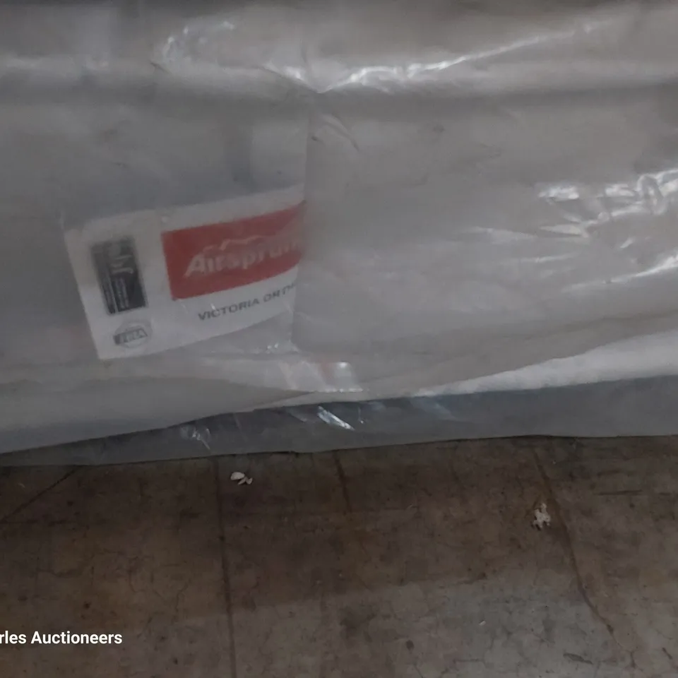 QUALITY BAGGED AIRSPRUNG 4' SMALL DOUBLE VICTORIA AUTHO MATTRESS