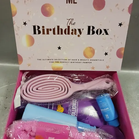 GIVE ME THE BIRTHDAY BOX THE ULTIMATE SELECTION OF HAIR & BEAUTY ESSENTIALS 