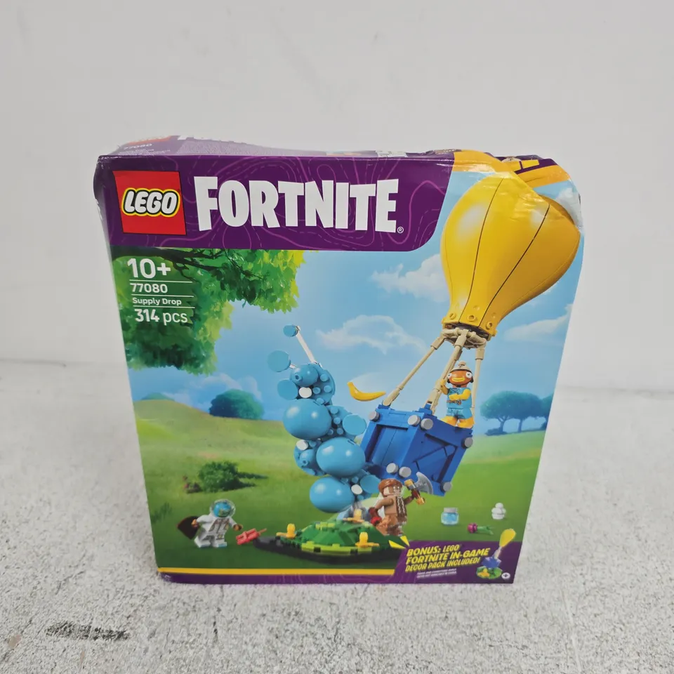BOXED LEGO FORNITE SUPPLY DROP - 77080