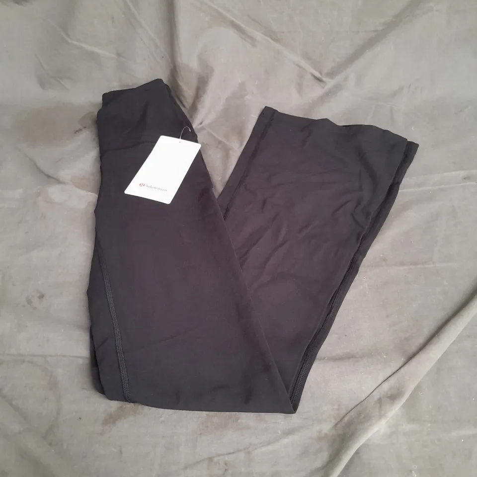 LULULEMON GROOVE NULU FLARED PANT IN BLACK SIZE 2
