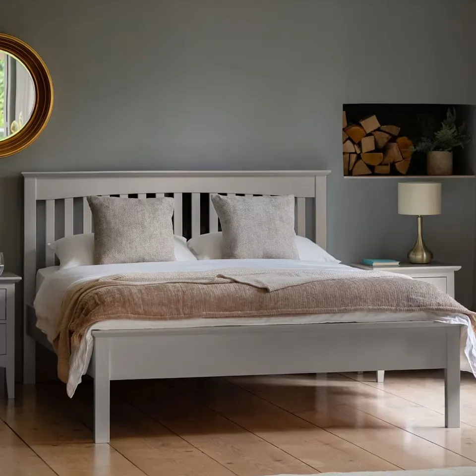 BOXED GALLERY DIRECT HASTINGS BED FRAME 5' (2 BOXES)