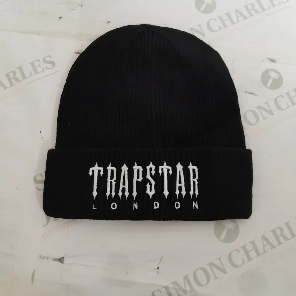 TRAPSTAR BEANIE BEANIE IN BLACK 