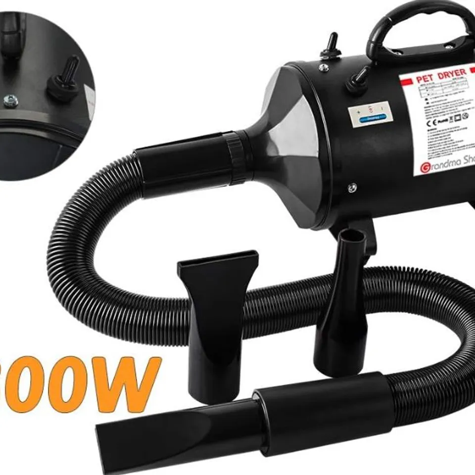 BOXED GRANDMA SHARK 2800W PROFESSIONAL PET DRYER