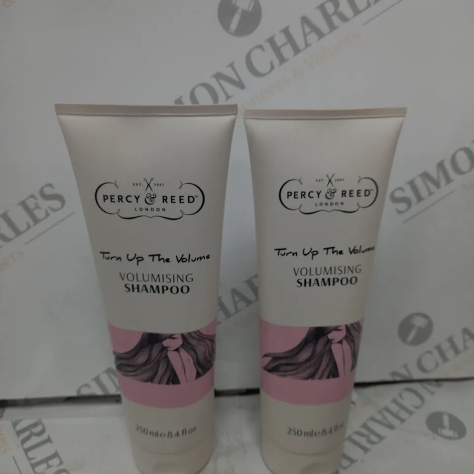 2 X PERCY REED LONDON VOLUMIZING SHAMPOO 
