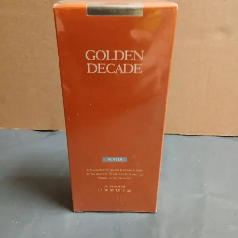 BOXED AND SEALED GOLDEN DECADE WINTER EAU DE PARFUM 30ML