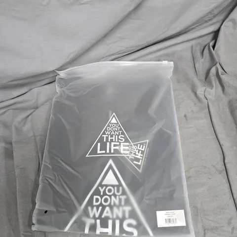 BAGGED YOU DONT WANT THIS LIFE ORIGINAL TEE - SIZE XXL