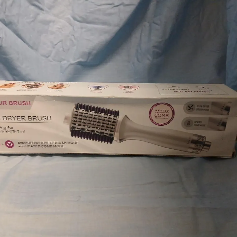 HOT AIR BRUSH / HAIR DRYER BRUSH (BOXED)