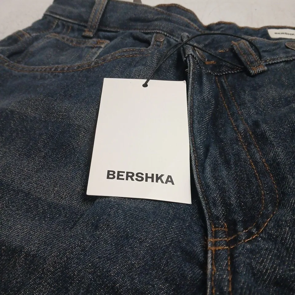 BERSHKA WIDE LEG JEANS UK 14 TAGGED