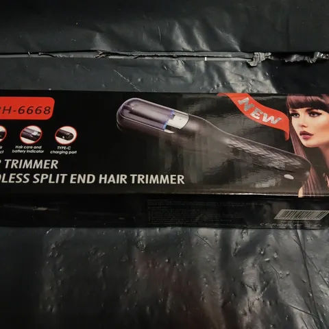 HAIR TRIMMER RH-6668 CORDLESS SPLIT END HAIR TRIMMER – BOXED