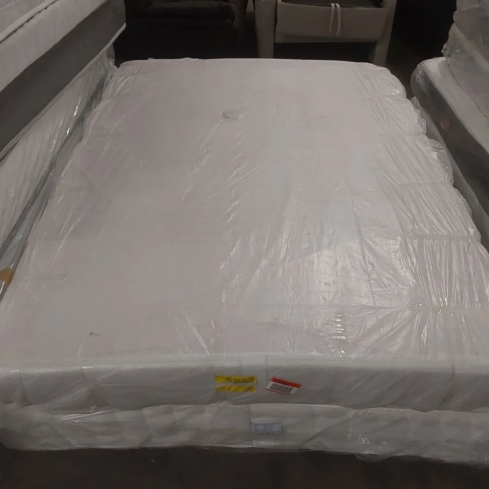 QUALITY BAGGED 20cm LUXURY MEMORY FOAM 4'6" MATTRESS 