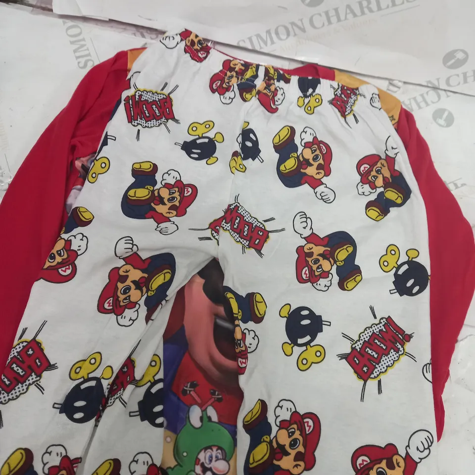 SUPER MARIO PYJAMA SET - AGE 7