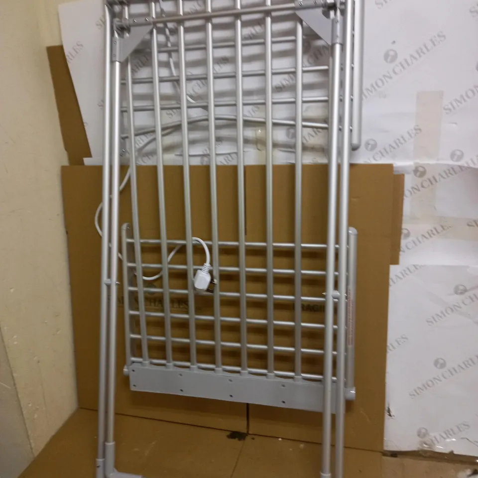 STATUS PORTABLE CLOTHES AIRER WITH WINGS 230W COLLECTION ONLY