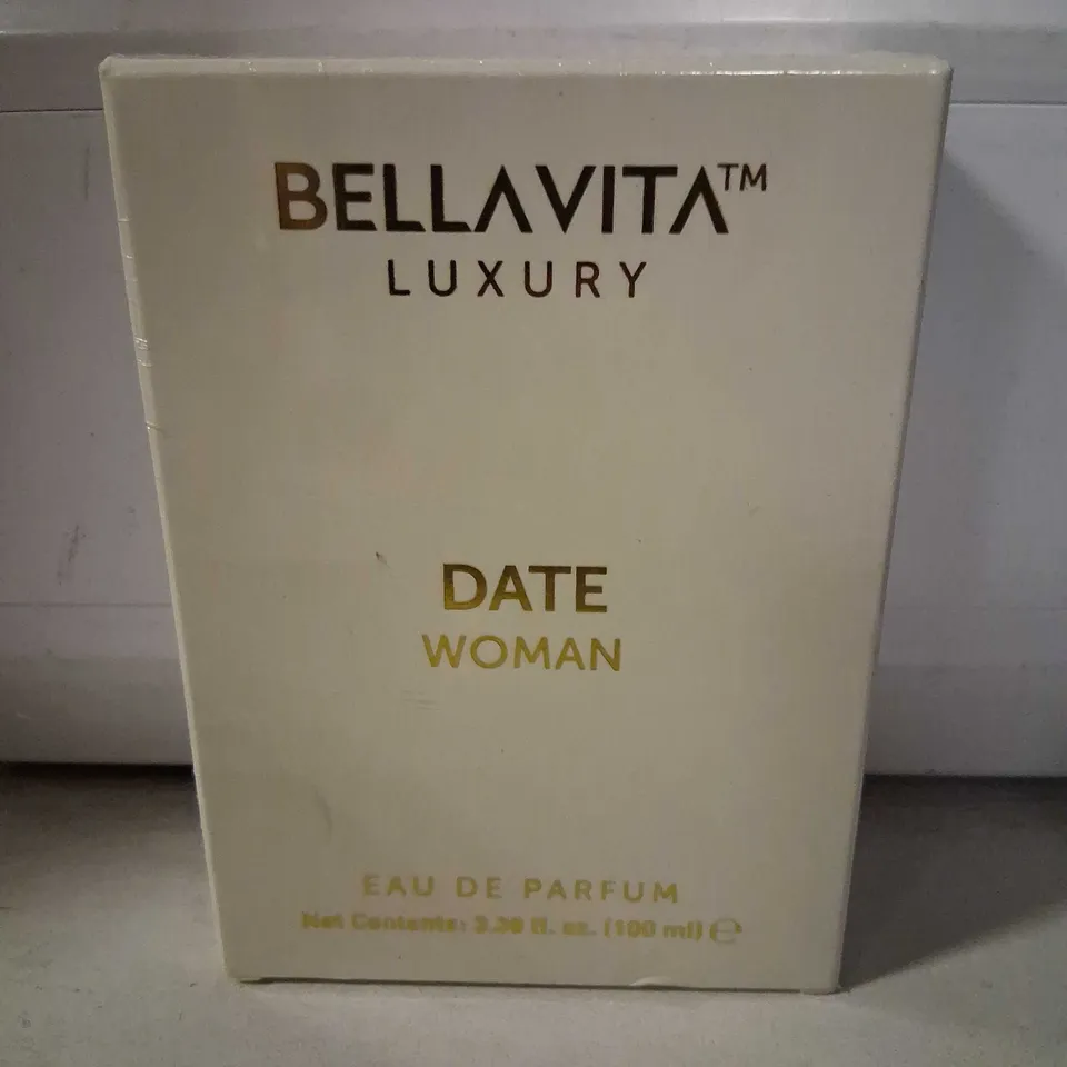BOXED AND SEALED BELLAVITA LUXURY DATE WOMAN EAU DE PARFUM 100ML