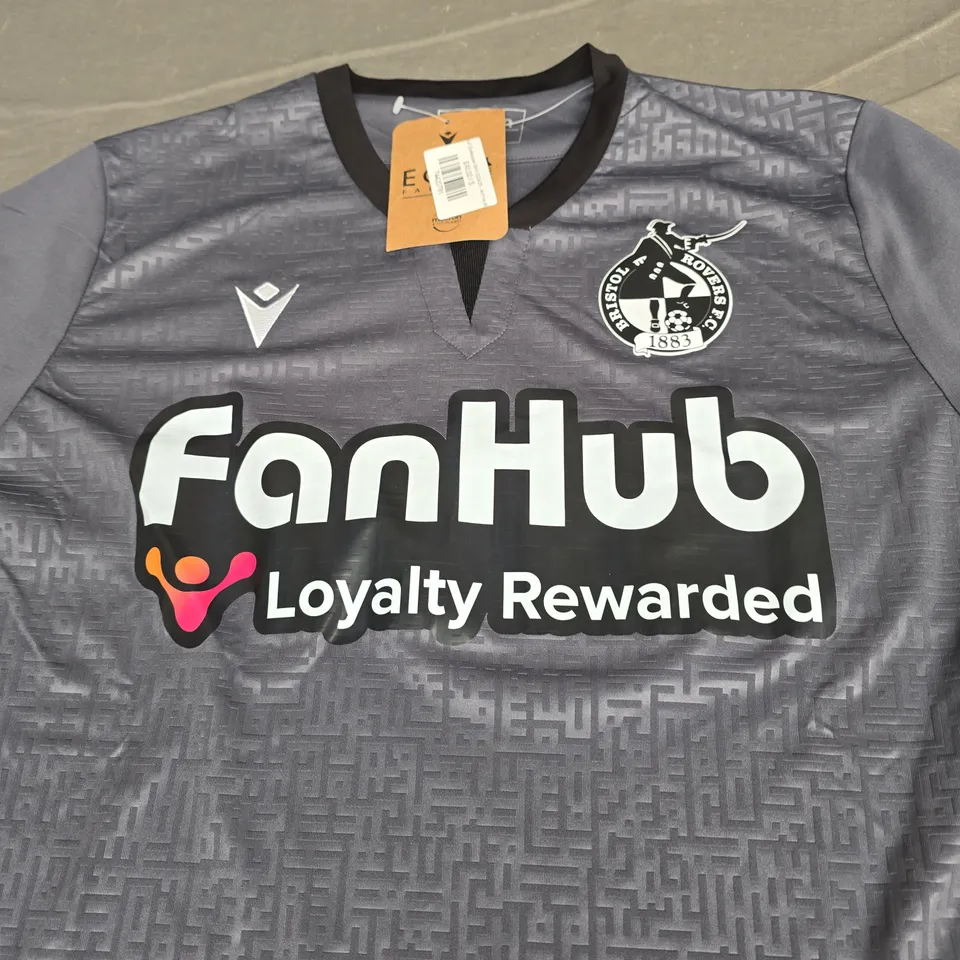 BRISTOL ROVERS FC GOALKEEPER JERSEY - SIZE SMALL