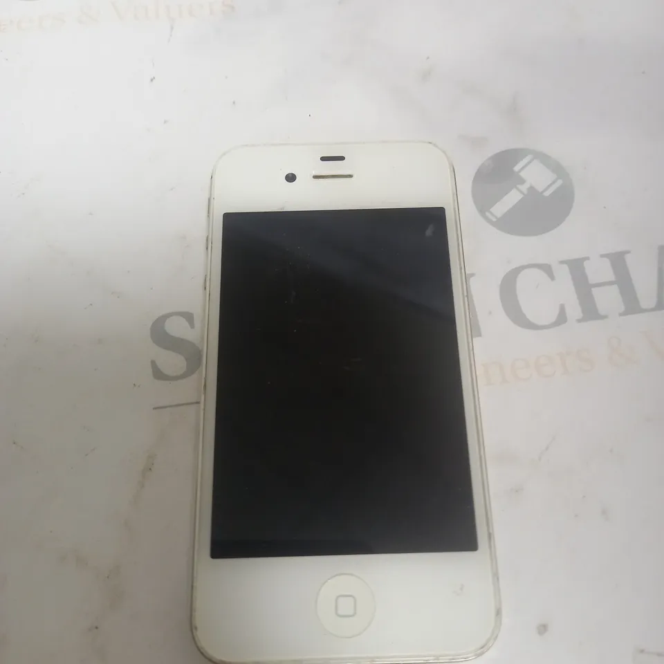 APPLE IPHONE WHITE MODEL A1387