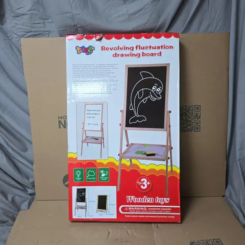 REVOLVING FLUCTUATION DRAWING BOARD AGES 3+ BOXED