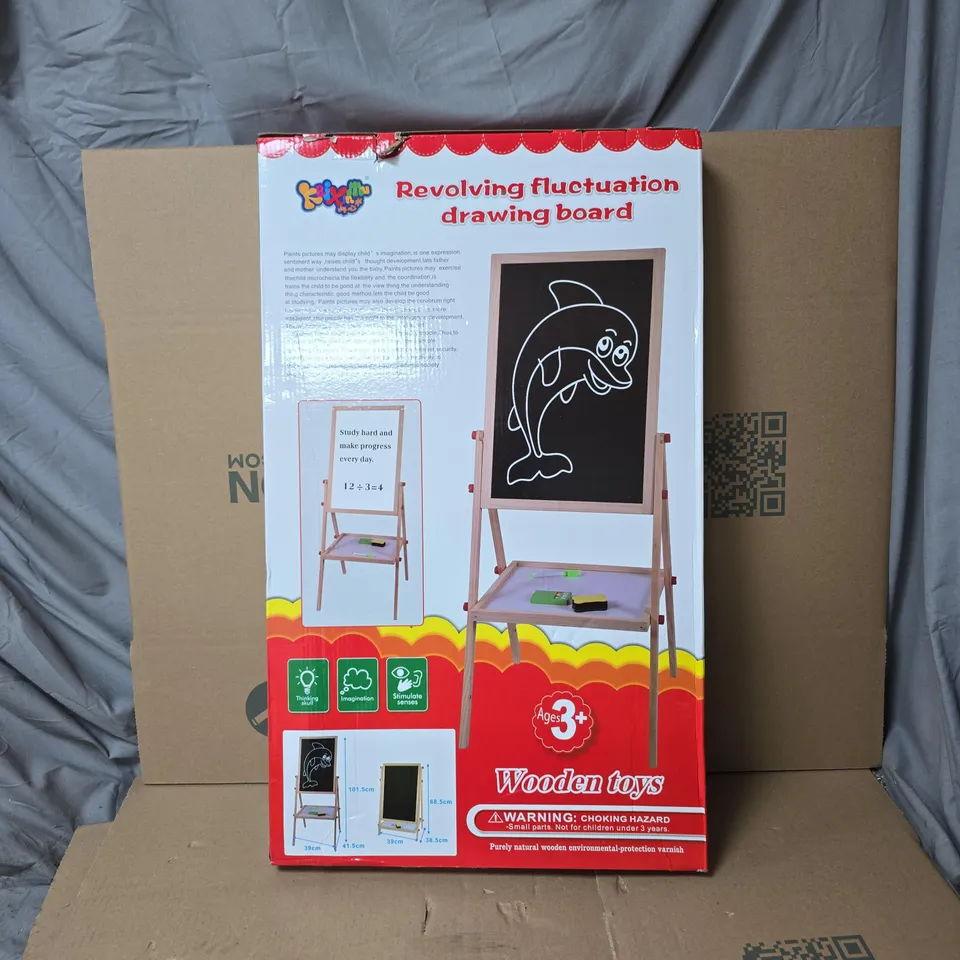 REVOLVING FLUCTUATION DRAWING BOARD AGES 3+ BOXED