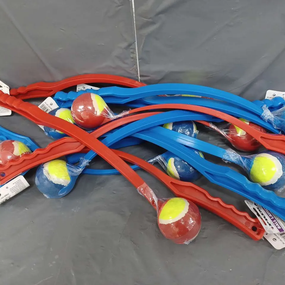 APPROXIMATELY 13 PRIMA PET CARE BALL LAUNCHER 50CM 