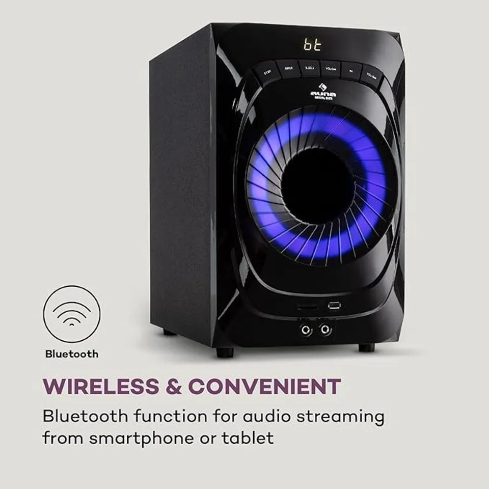 AUNA AREAL 825 5.1 SOUND SYSTEM BOXED