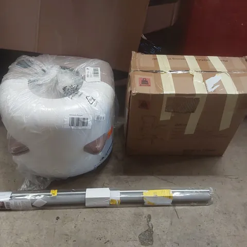 PALLET CONTAINING A VERY LARGE QUANTITY OF ASSORTED ITEMS INCLUDING: AUTOMATIC CAT LITTER BOX, OFFICE CHAIR, BLINDS ECT