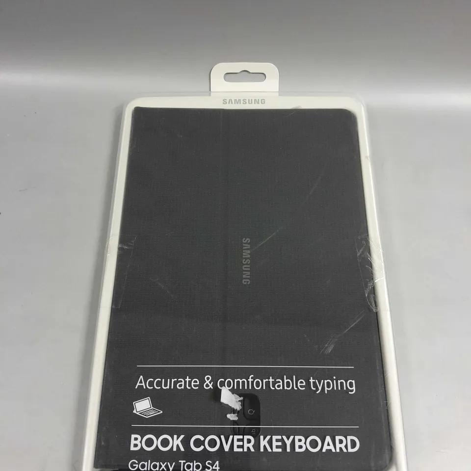BOXED SAMSUNG GALAXY TAB S4 BOOK COVER KEYBOARD 