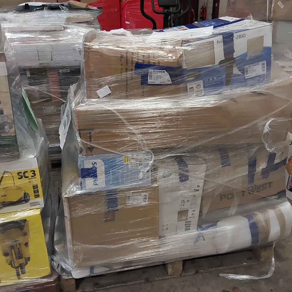 PALLET OF APPROXIMATELY 15 UNPROCESSED RAW RETURN HOUSEHOLD AND ELECTRICAL GOODS TO INCLUDE;