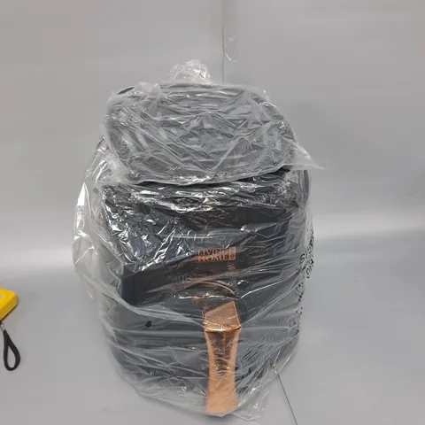 LIVING AND HOME AIR FRYER - BLACK AND ROSE GOLD