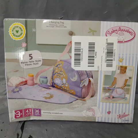 BOXED BABY ANNABELL CHANGING BAG