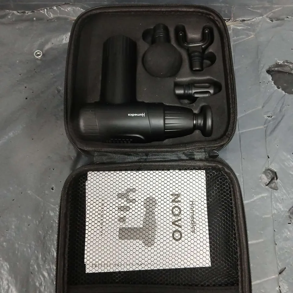 BOXED HOMEDICS NOVO EVERYDAY MINI MASSAGE GUN  RRP £59.99