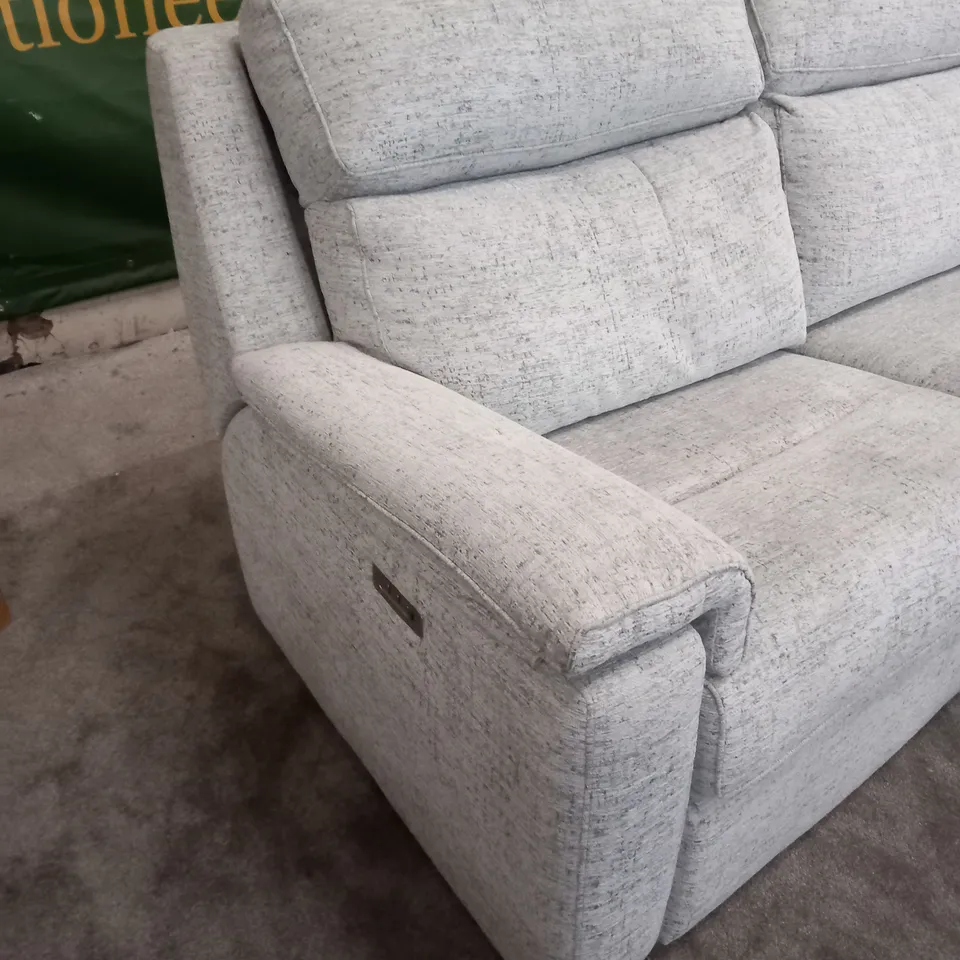 DESIGNER G PLAN ELLIS ULTIMA MIST ELECTRIC RECLINING LARGE SOFA