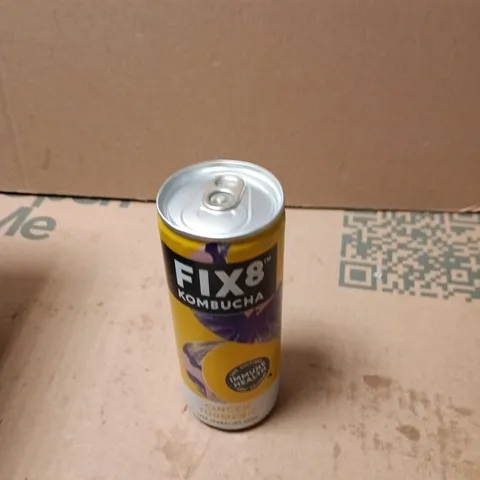 APPROXIMATELY 6 ASSORTED DRINK ITEMS INCLUDING FIX8 KOMBUCHA  AND R WHITES LEMONADE 