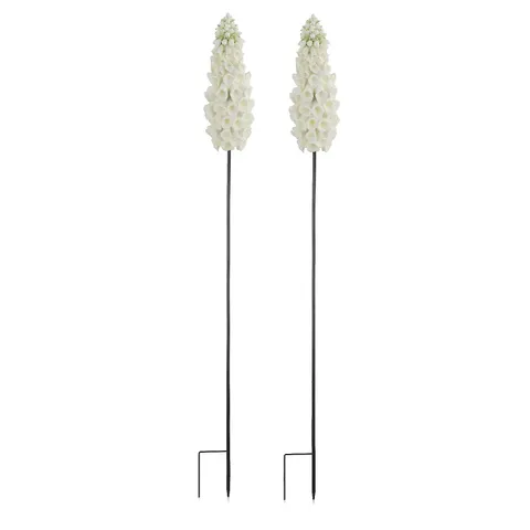 MY GARDEN STORIES SET OF 2 FOXGLOVES GARDEN STAKES