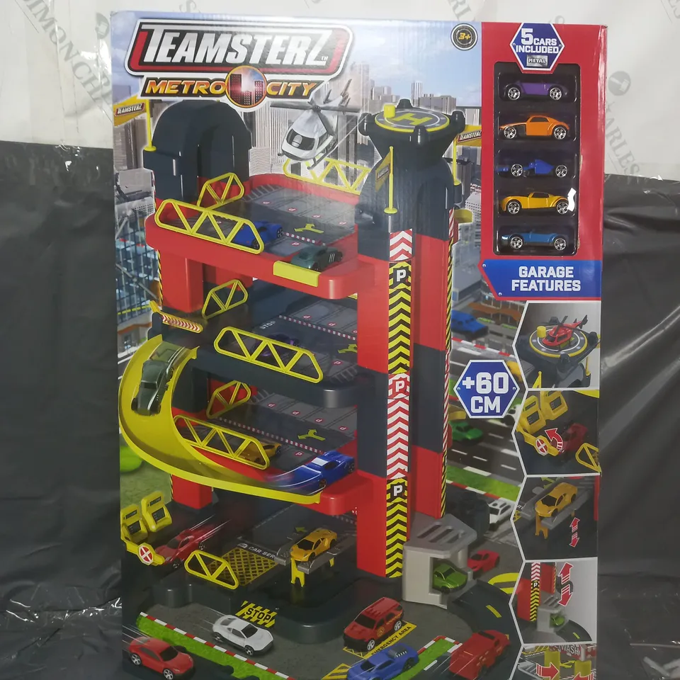 TEAMSTERZ 4 LEVEL TOWER GARAGE RRP £39.99
