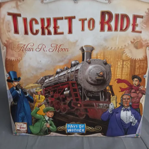 TICKET TO RIDE DAYS OF WONDER BOARD GAME - ALAN R MOON