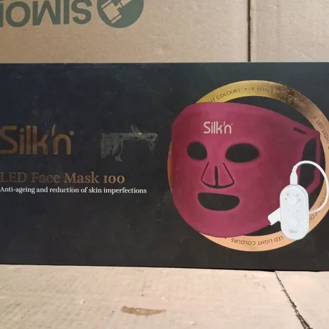 BOXED SILK'N LED FACE MASK 100 ANTI-AGEING DEVICE