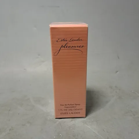 BOXED AND SEALED ESTEE LAUDER PLEASURES EAU DE PARFUM 30ML