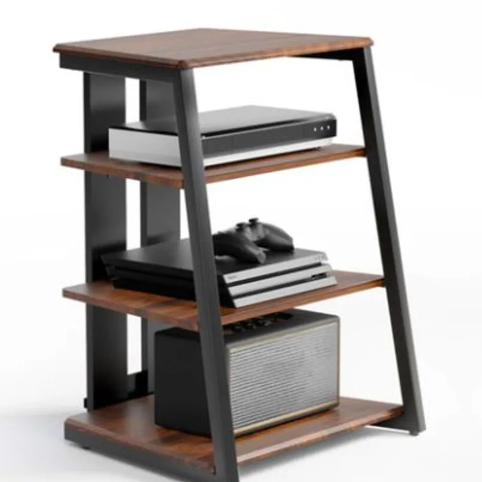 EIFFEL AUDIO RACK F07 WALNUT	HI-FI RACK WALNUT