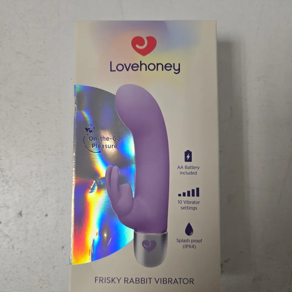 SEALED LOVEHONEY FRISKY RABBIT VIBRATOR