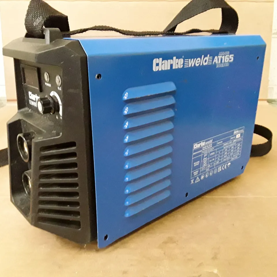 BOXED CLARKE AMP ARC TIG/MMA INVERTER WELDER WITH PFC - AT165