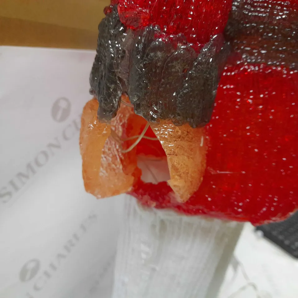 93CM NUTCRACKER WITH TIMER-ICE WHITE LED