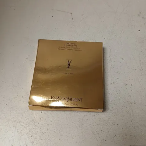 YVES SAINT LAURENT COUTURE EYE PALETTE β NUDE HOURS (9 BROWN SHADES)