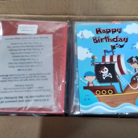 PALLET CONTAINING 192 48-PIECE BOXES OF PIRATE THEMED CARDS