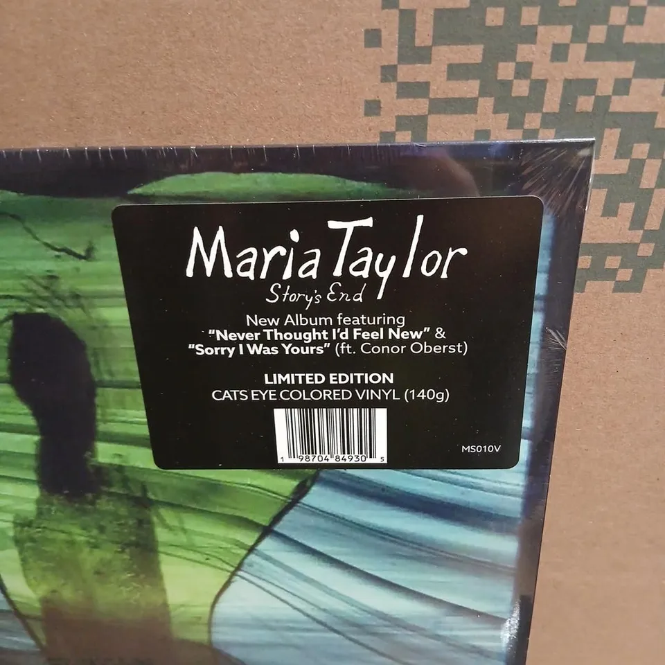 MARIA TAYLOR – STORY'S END LP (LIMITED EDITION CATS EYE COLOURED VINYL, 140G)
